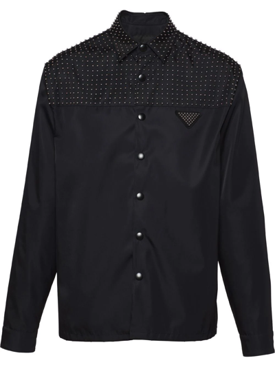 prada suit shirt