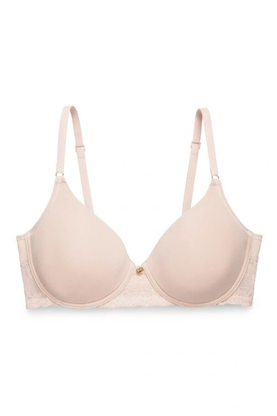 Natori Bliss Perfection Contour Underwire Soft Stretch Padded T-shirt Everyday Bra (38d) Women's In Heather Marble Pr