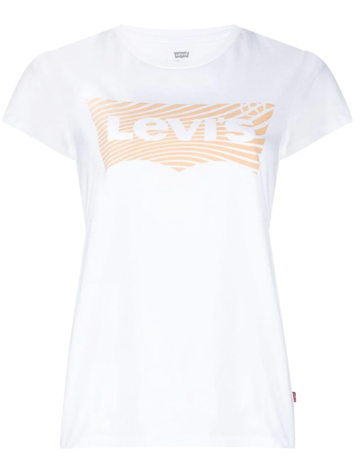 Levi's Logo-print T-shirt In White
