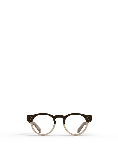 Mr. Leight Kennedy C Black Tar-antique Gold Unisex Eyeglasses