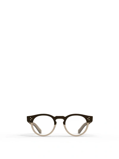 Mr Leight Kennedy C Black Tar-antique Gold Unisex Eyeglasses