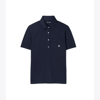 Tory Sport Tory Burch Mercerized Cotton Polo In Tory Navy/snow White
