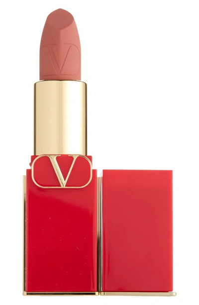 Valentino Rosso  High Pigment Refillable Lipstick 108a Living Nude 3.4 G