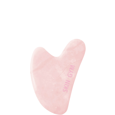 SKIN GYM ROSE QUARTZ SCULPTY HEART GUA SHA