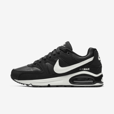 Nike Women's Air Max Command Shoes In Black
