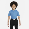 Nike Dri-fit Victory Big Kids' Golf Polo In Dutch Blue,white