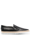TOD'S SLIP-ON ESPADRILLE LOAFERS