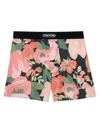 TOM FORD ABSTRACT FLORAL SILK BOXERS