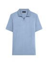 Bugatchi Johnny Cotton-blend Polo Shirt In Sky