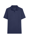 Bugatchi Johnny Cotton-blend Polo Shirt In Navy