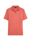 Bugatchi Johnny Cotton-blend Polo Shirt In Coral