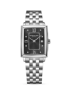 Raymond Weil Women's Toccata Ladies Stainless Steel & Diamond Bracelet Watch In Black
