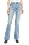 Slvrlake London Cropped Straight-leg Jeans In Monday Blues