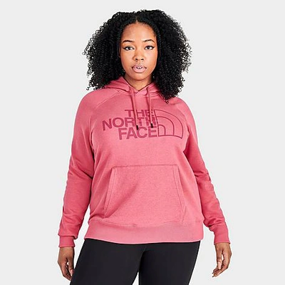 The North Face Inc Women's Half Dome Pullover Hoodie (plus Size) In Black