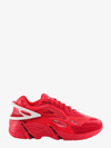 Raf Simons Cylon 21 Panelled Sneakers In Red