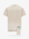 Ambush Off-white Cotton T-shirt In Beige