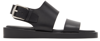 Ann Demeulemeester Sandalen Lore Aus Schwarzem Leder In 099 Black