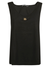 DOLCE & GABBANA LOGO CHEST TANK TOP