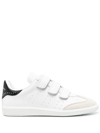 ISABEL MARANT BETH TOUCH-STRAP LEATHER trainers