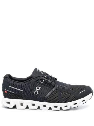 On Running Cloud 5 Running Sneakers In Black