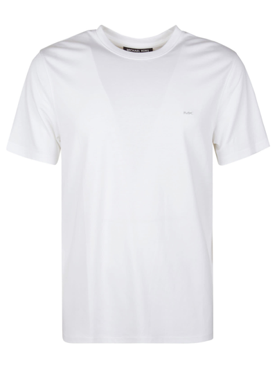 Michael Kors Round Neck T-shirt In White