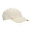 Jacquemus La Casquette Logo-embroidered Baseball Cap In Off White