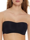 Maidenform Women's Pure Comfort Wireless Strapless Bandeau Bra Dm7685 In Black