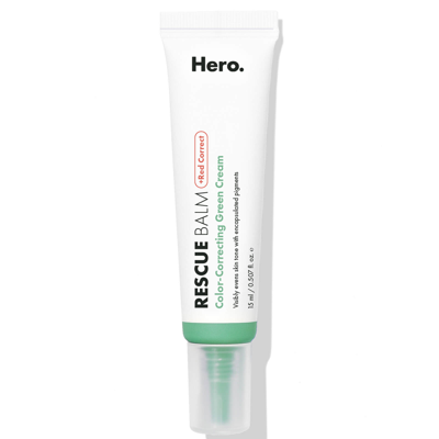 Hero Cosmetics Rescue Balm +red Correct Color-correcting Green Cream In Assorted
