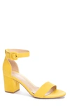 Cl By Laundry Chinese Laundry Jody Ankle Strap Sandal In Light Yellow