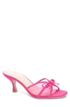 Cl By Laundry Jump Up Bow Slide Sandal In Fuchsia