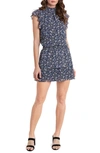 1.state Flutter Sleeve Dress In Chateau Floral