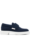 LE SILLA YACHT SLIP-ON LEATHER LOAFERS