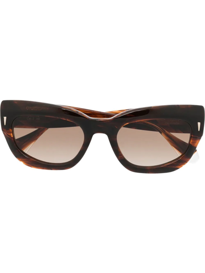 Gigi Studios Wide-frame Cat Eye Sunglasses