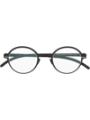 Mykita Getz Round-frame Glasses In Black