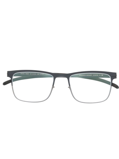 Mykita Armin Square-frame Glasses In Grey