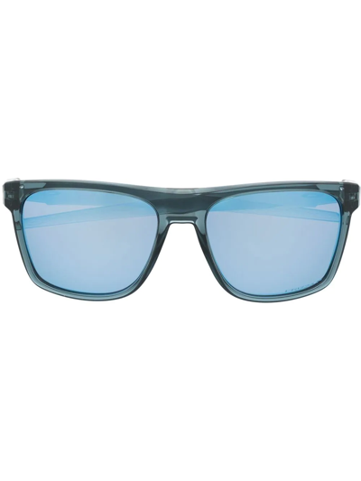 Oakley Leffingwell Square-frame Sunglasses In Blau