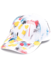 PALM ANGELS ABSTRACT-PRINT CAP