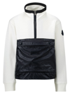Moncler Two-toned Half-zip Cotton Sweatshirt 8-14 Years In White