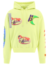 HERON PRESTON "GLOBAL COLLAGE" HOODIE
