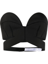 Givenchy Cut-out Bustier Top In Black