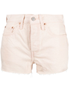 LEVI'S HIGH-WAISTED DENIM SHORTS