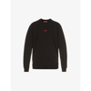 424 Logo-embroidered Cotton Sweatshirt In Black