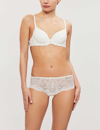 Simone Perele Promesse 3d Spacer And Stretch-lace Underwired Plunge Bra