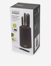 Joseph Joseph Elevate™ Knives 5-piece Carousel Set In Black And White