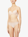 Simone Perele Comete Underwire Floral Stretch-lace And Mesh Bra