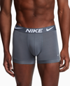 Nike Men's 3-pack Dri-fit Essential Micro Trunk In Photo Blue
