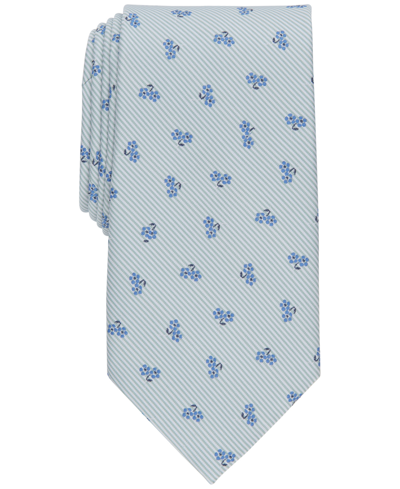 Club Room Men's Floral Tie, Created For Macy's In Mint