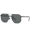 Prada Man Sunglass Pr 59ys In Black