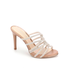 Kenneth Cole New York Women's Brooke 95 Twist Jewel Dress Sandals Women's Shoes In Silver-tone