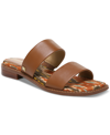 Sam Edelman Haydee Slide Sandal In Saddle Leather In Saddle Multi
